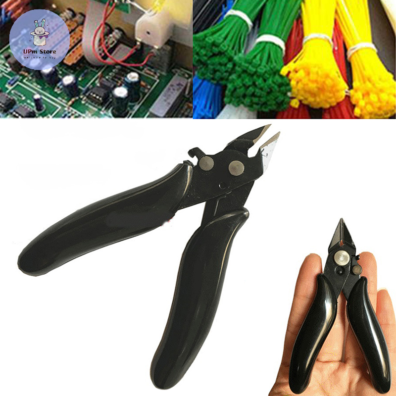 UPm Kìm cắt dây mini chéo 3.5 inch dụng cụ cắt dây cáp điện tử dụng cụ cầm tay