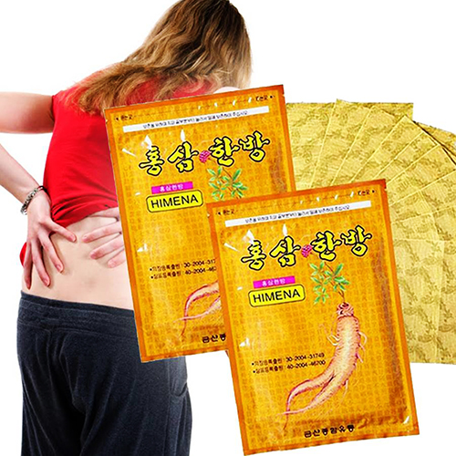 [MẪU MỚI] Cao Dán Hồng Sâm HIMENA Hàn Quốc, Túi 20 miếng