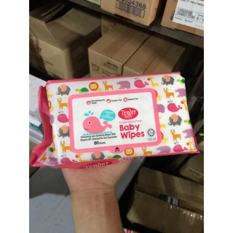 [GDN] KHĂN GIẤY ƯỚT TENDER SOFT BABY WIPES