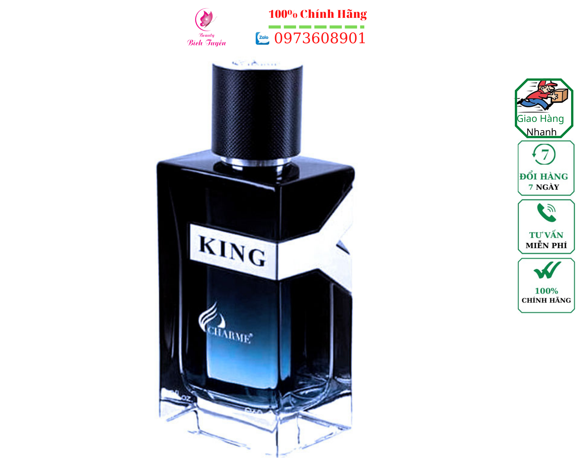 NƯỚC HOA NAM CHARME_KING 60ML