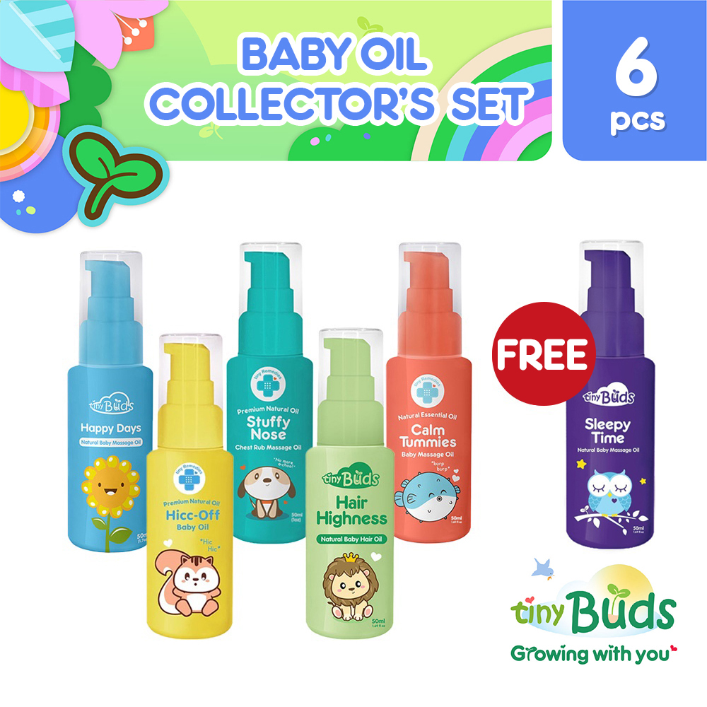 Tiny Buds Baby Oil Collector's Set | Lazada PH