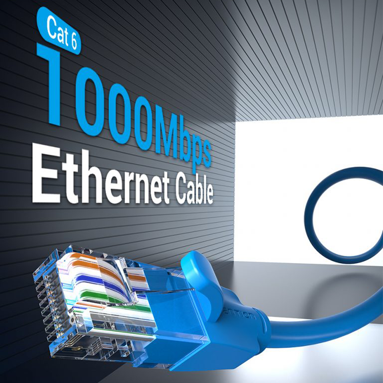Dây cáp mạng bấm sẵn hai đầu Cat6 UTP patch cord