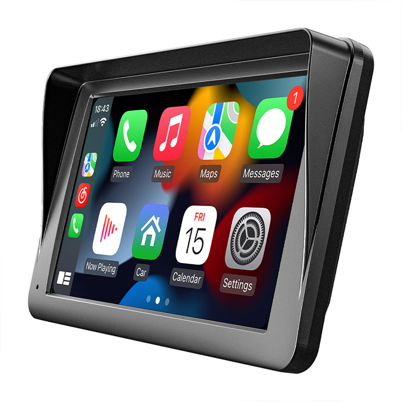 7 inch portable MP5 player wireless Carplay car multimedia bluetooth card