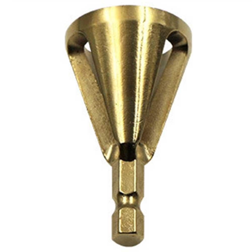 1PC Hex Handle HSS Deburring External Chamfer Tool Stainless Steel Removing Burr