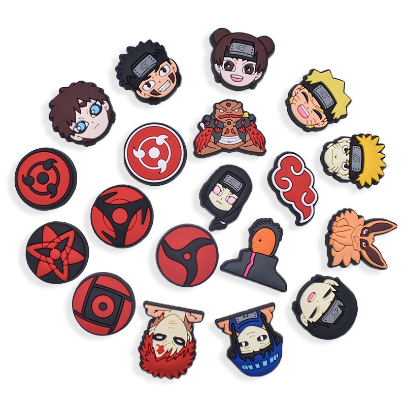 Crocs Naruto Anime Pins For Crocs Japanese Anime Naruto Jibbitz