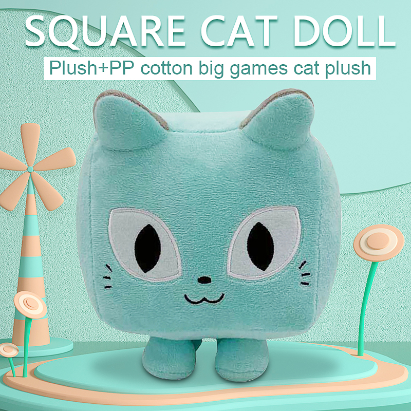 21 Style Pet Simulator X Cat Plushies Big Games Cat Plush Toy Big Games Cat  Plush Toy Blue Cat Doll Plushie Girlfriend Kids Gift