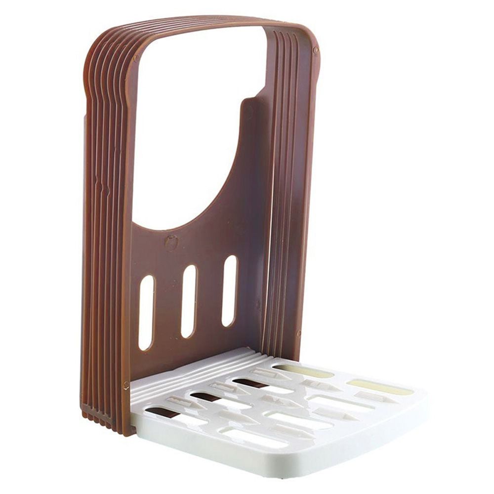 HUYAN Foldable Loaf Cutting Slicing Kitchen Accessories Bread Cutter Toast Slicer Baking Tool
