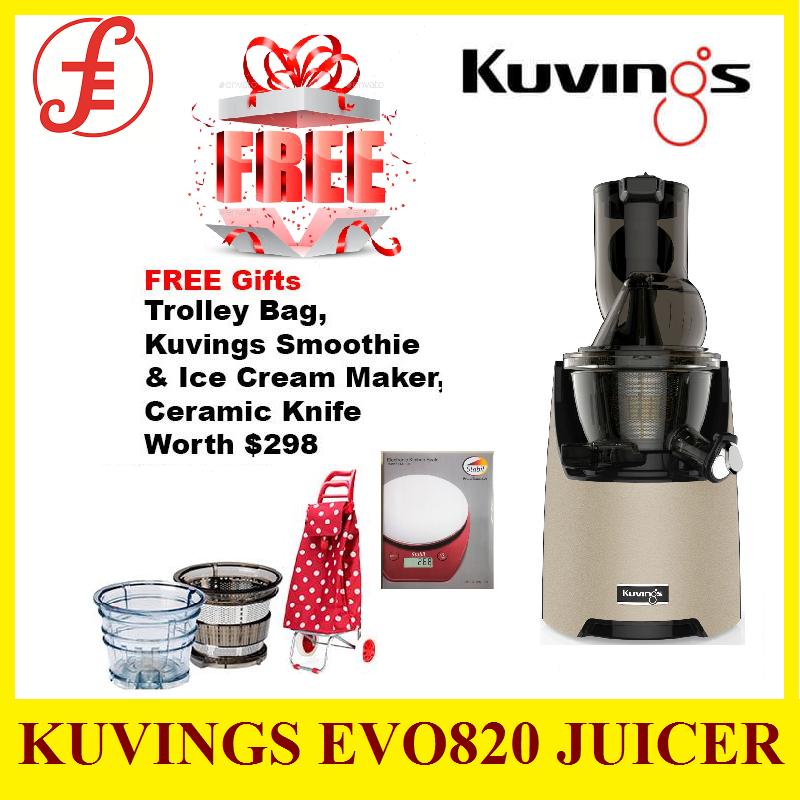 Kuvings EVO820 Whole Slow Juicer (EVO-820) With Free Stabil