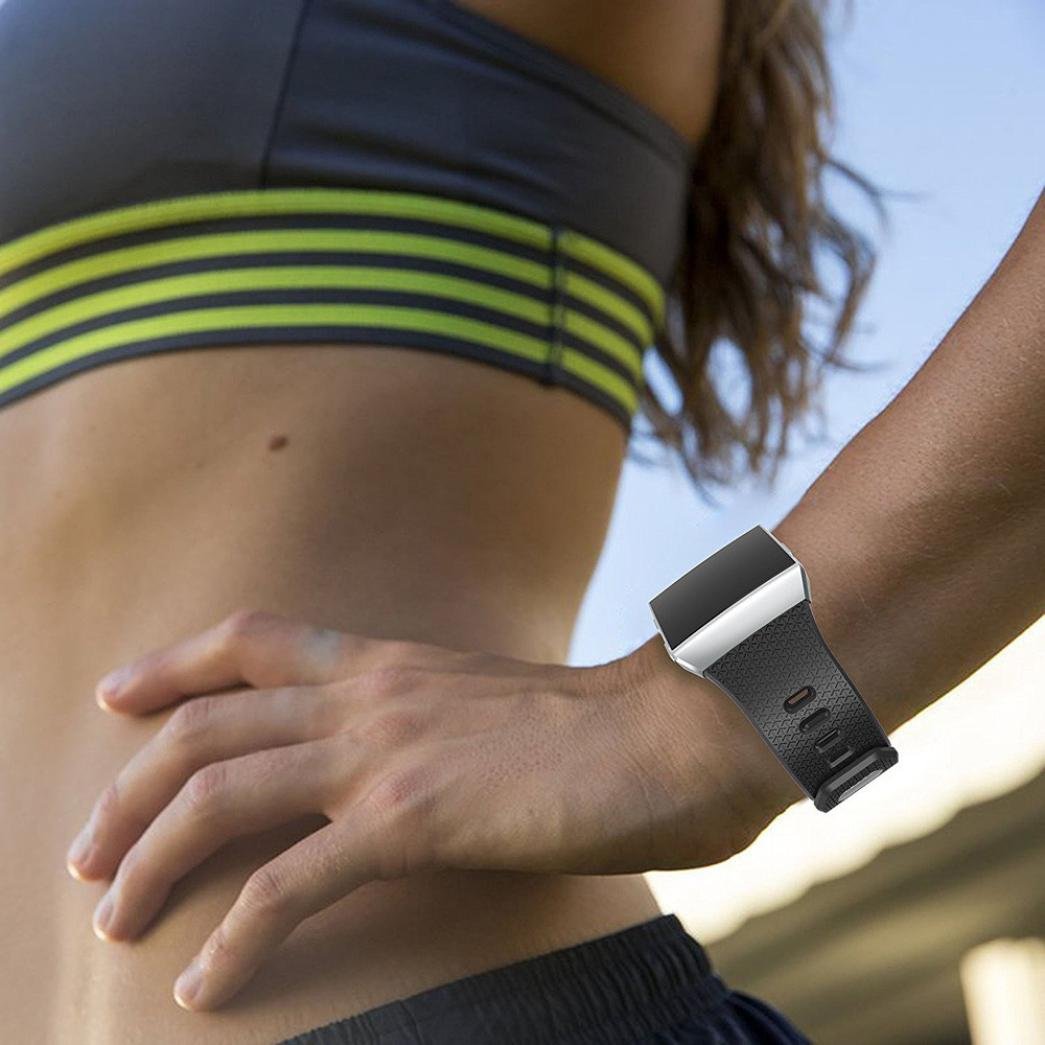 Dây Cao Su Thay Thế Dành Cho Đồng Hồ Thông Minh Fitbit Ionic