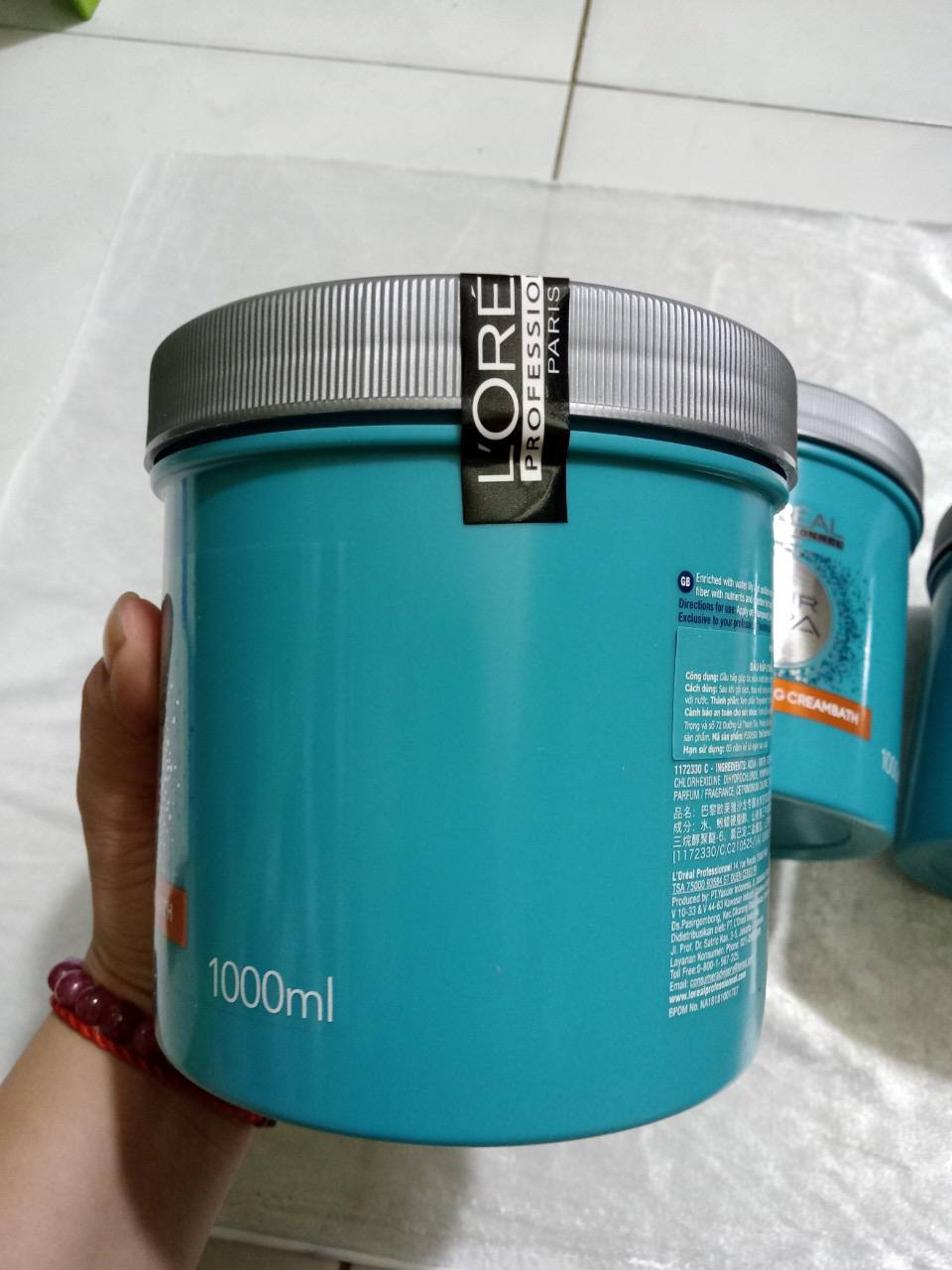 KEM HẤP DẦU Ủ TÓC LOREAL 1000ml