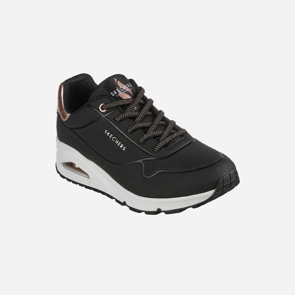 SKECHERS Giày sneakers nữ Uno 155196-BLK