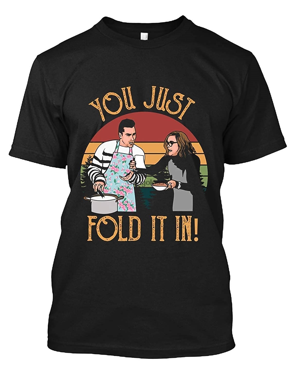 #schitt #creek rose ew #david family dinner you just fold it in t shirt gift tee for men