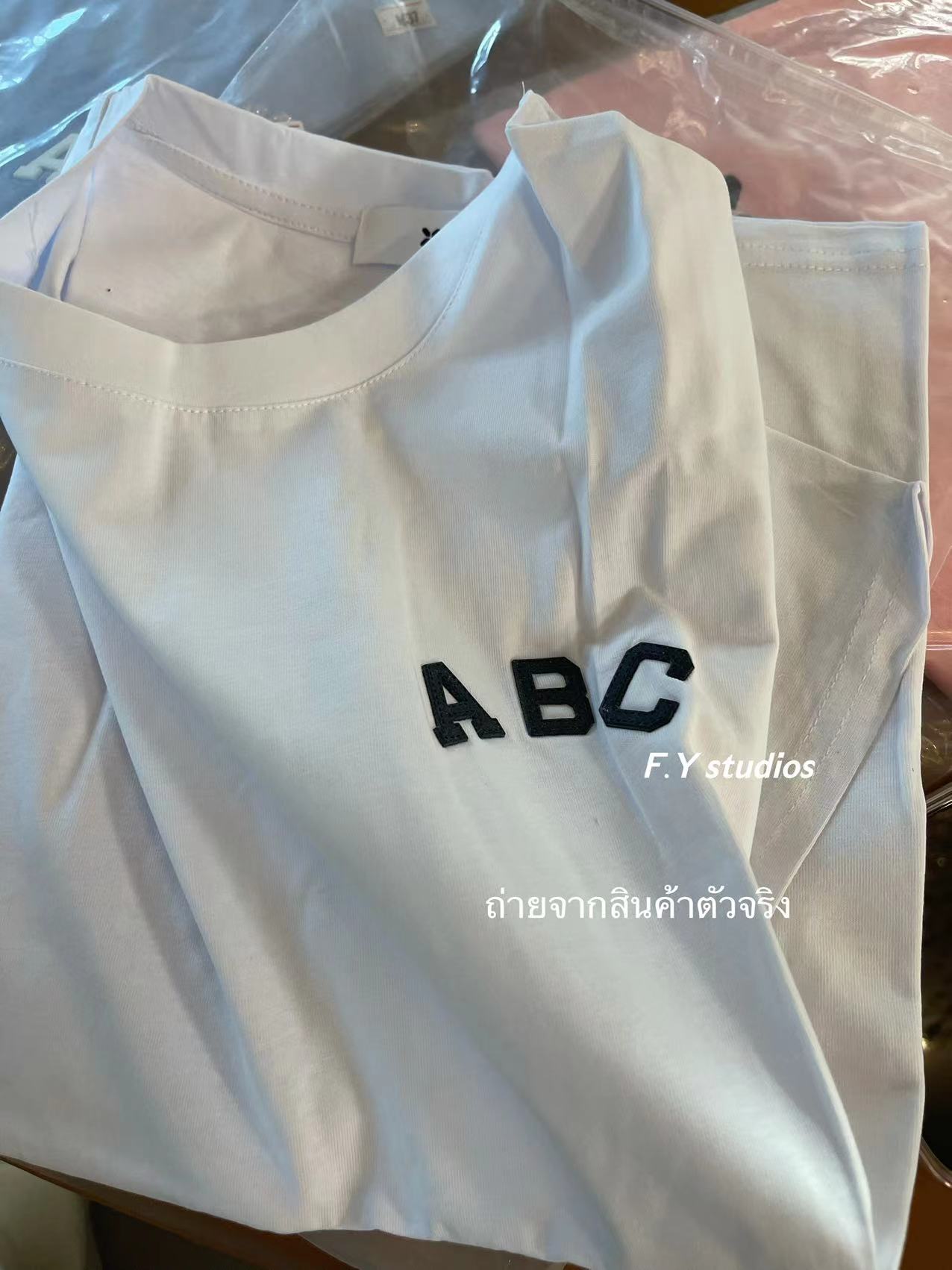 พร้อมส่งจากไทย) รุ่นNO.167 เสื้อยืดแขนสั้นทรงหลวมสไตล์