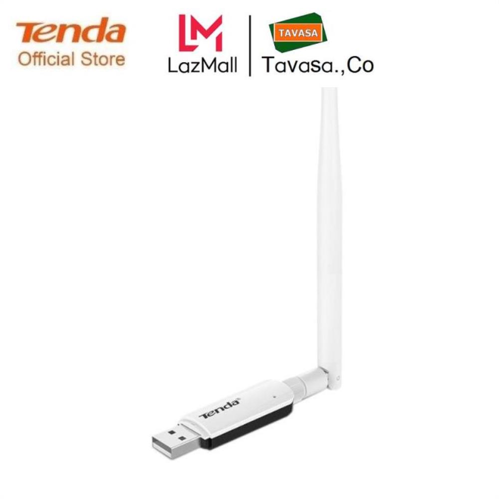 USB thu sóng Wifi tốc độ 300Mbps Tenda U1 (Trắng)