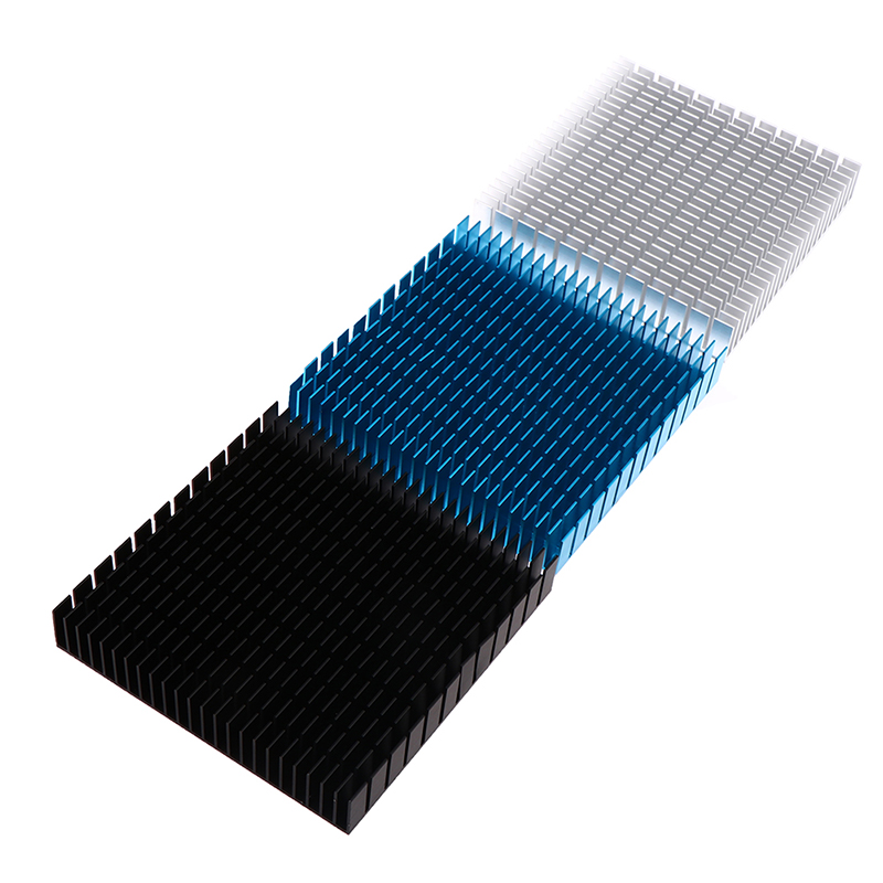 120/150MM Heating Panel Heat Sink Aluminum Heatsink CPU Power Amplifier Radiator MAILANG. 