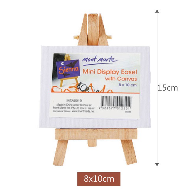 [Space Art Store] Canvas vẽ tranh MONT MARTE Mini kèm giá vẽ