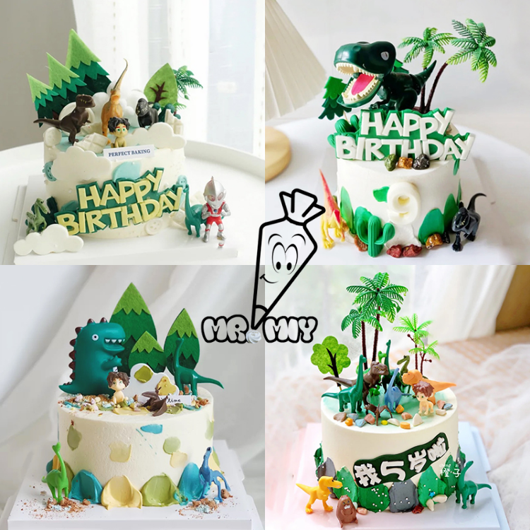 Amazon.com: Dinosaur Train Birthday Cake Topper with Buddy, Tiny, Shiny, Mr  Conductor and Friends (Unique Design) : Toys & Games