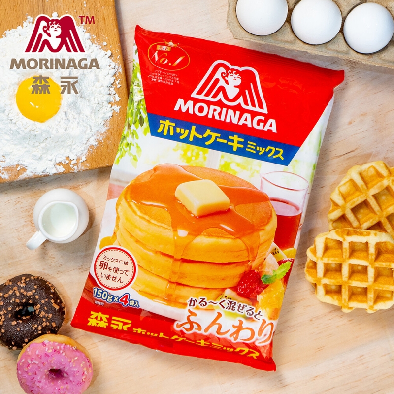 Bột Làm Bánh Pancake Morinaga 600g nội địa Nhật