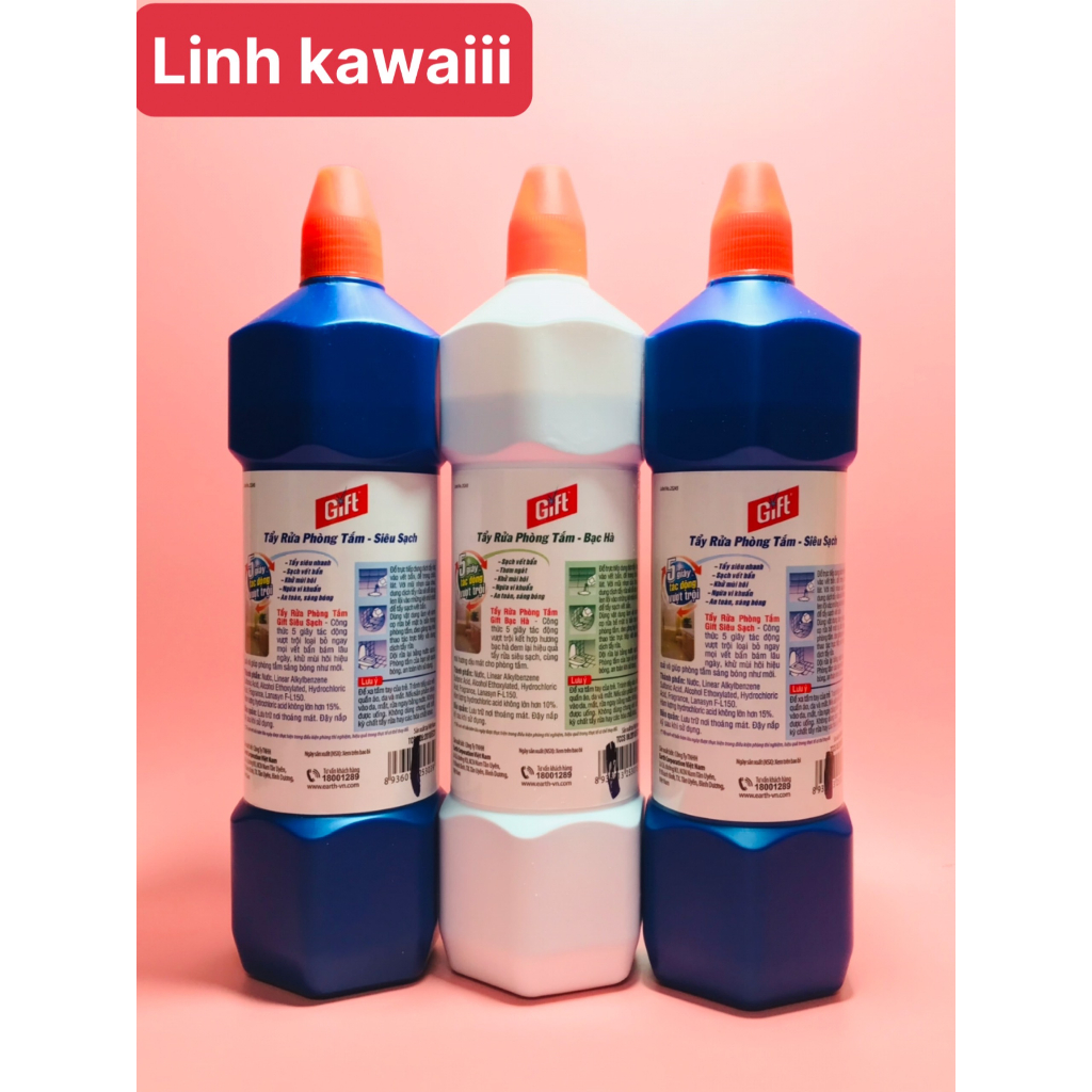 Nước tẩy bồn cầu Gift chai 900ml
