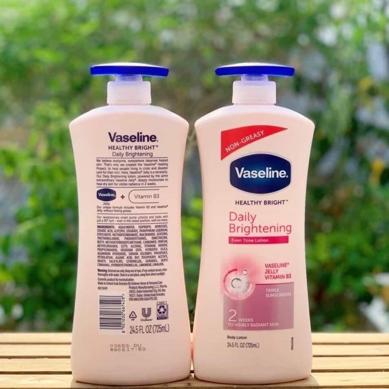 Sữa dưỡng thể Vaseline 725ml