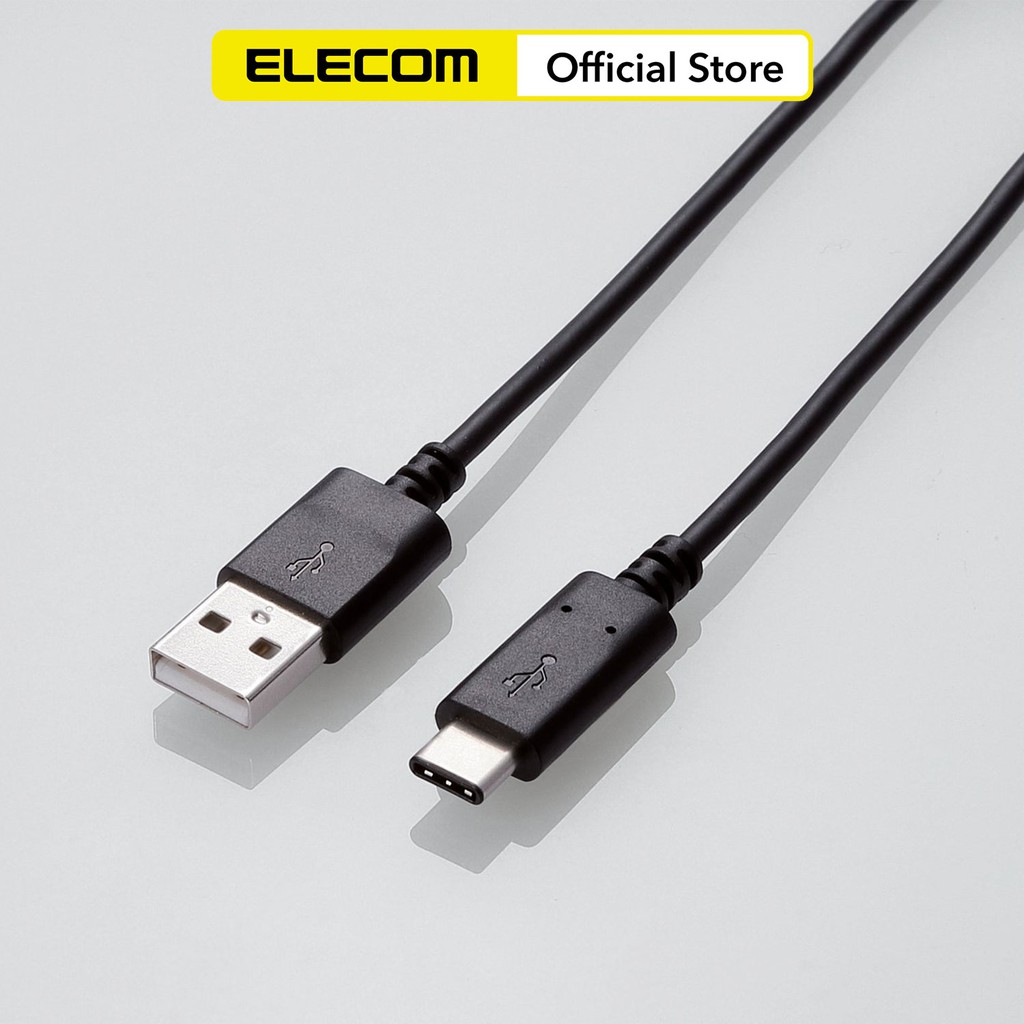 Dây cáp USB chuẩn C (A - C) 1.5m màu trắng ELECOM MPA-AC15NWH