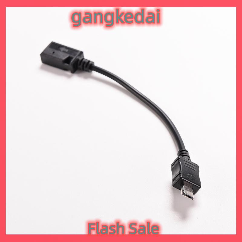 Gangke Micro USB Nam để Mini USB nữ dữ liệu Sync phí Adapter Cáp