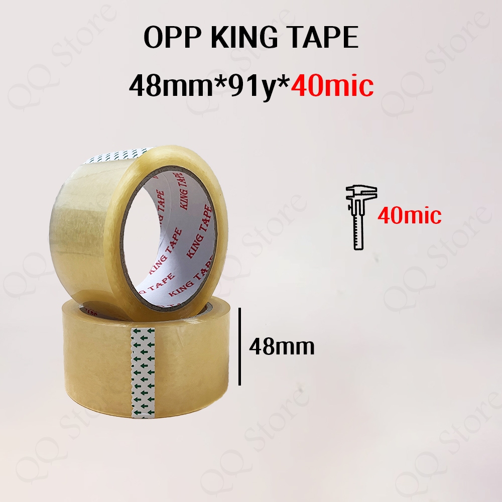 2-inch Premium OPP Transparent Tape – Kingly Pte Ltd