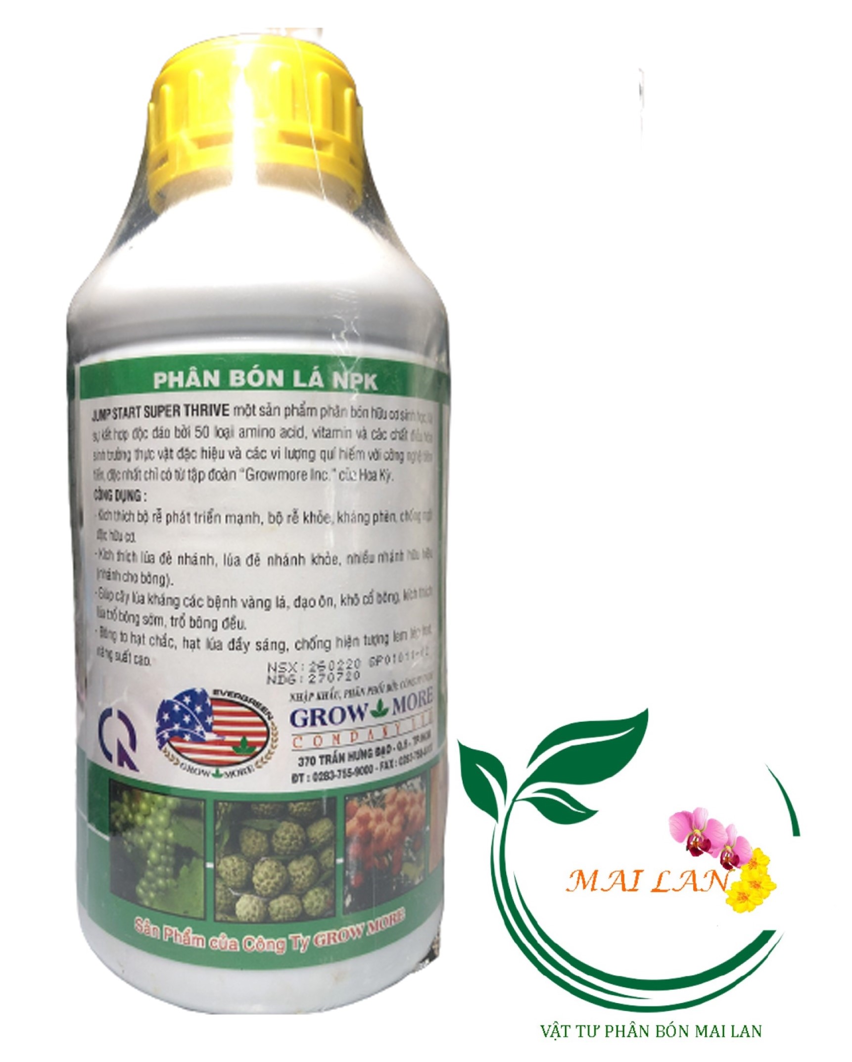 Phân Bón Lá Grow More Jump Start Super Thrive - #252A# 500ml