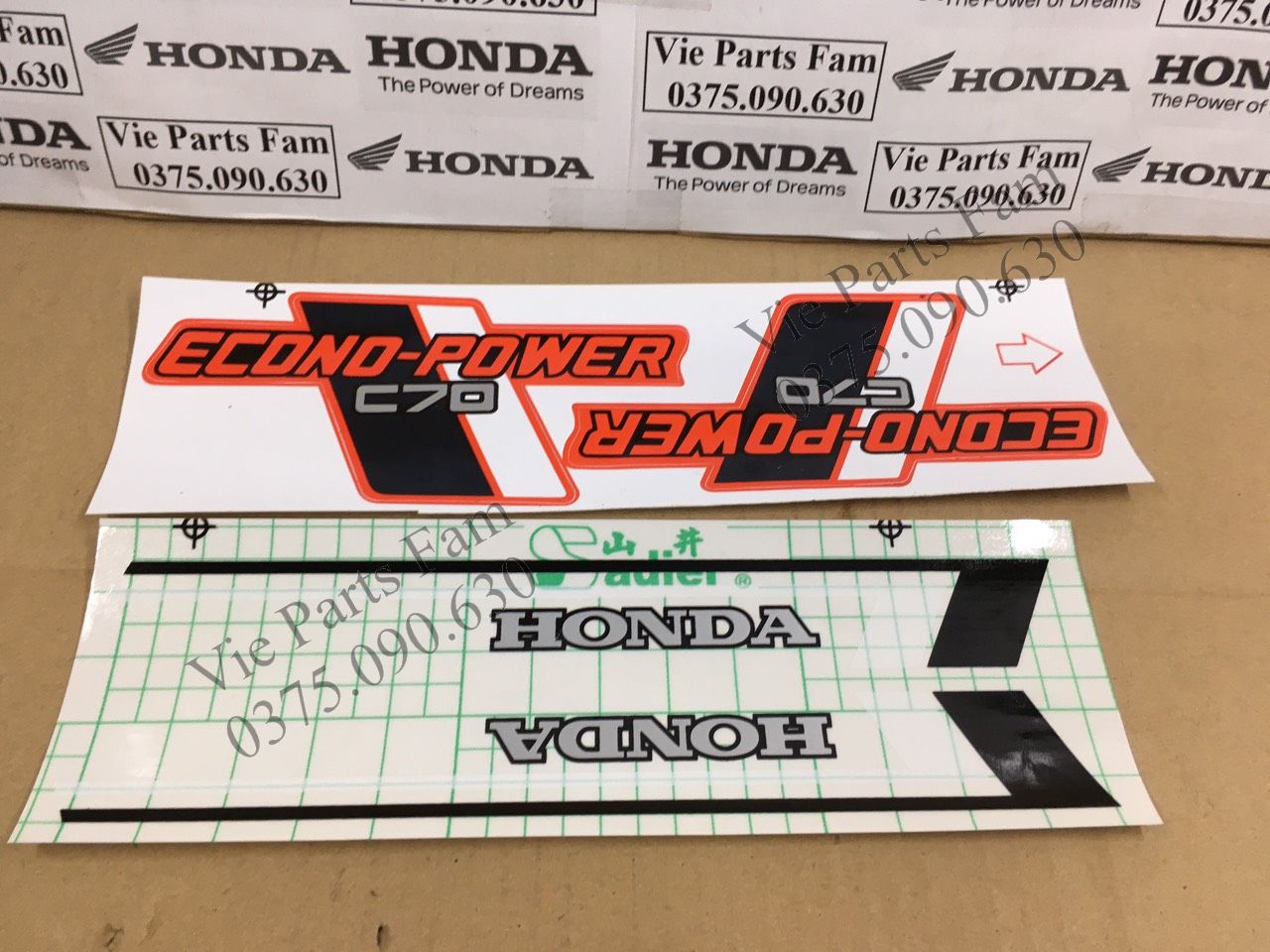 Bộ tem xe máy Honda DD 70
