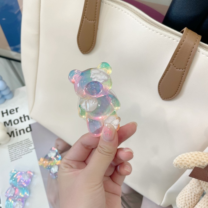 Mẫu dán điện thoại Cloud bear griptok Hàn Quốc