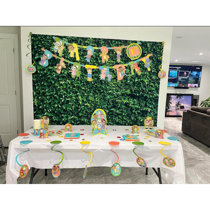 Green Leaves Backdrop Natural Lawn Party Photography Backdrop Birthday Newborn Baby Lover Wedding Photo Studio Props Dd-01. 