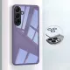 Phone cover Samsung Galaxy S24 FE 24 Ultra Back case Camera Protection Semi Transparent Soft Silicone Shockproof with Lens Protector Films For Samsung S24 Ultra Plus S24 FE Phone cases. 