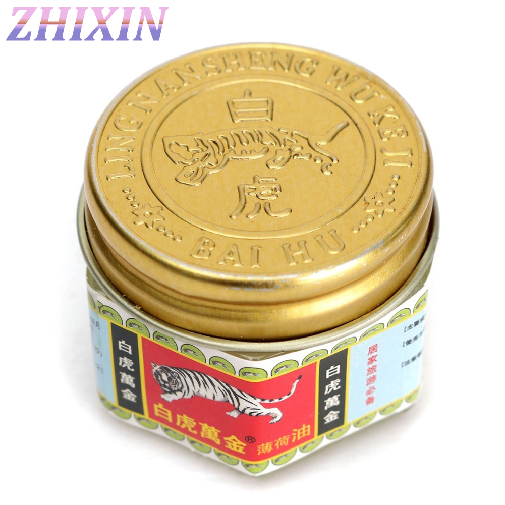Zhixin Mint Balm Active Cream Muscular Aches Pain Analgesic Herbal Ointment Oil