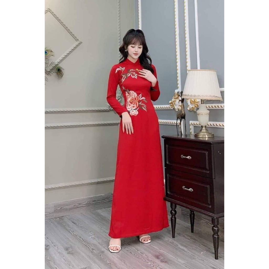 GIẢM GIÁ ÁO DÀI lụa tây thi cao cấp