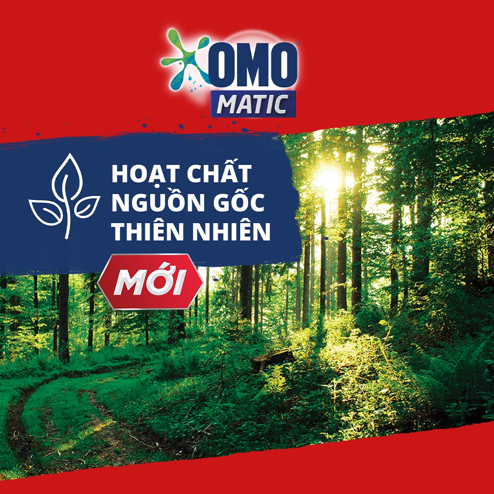 Nước giặt OMO Matic 3,6kg/3.9kg (Túi)