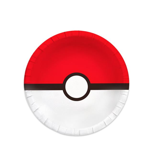 【LZ】 Pokeball Birthday Decorations Baby Shower Pokemon Elf Ball Paper ...