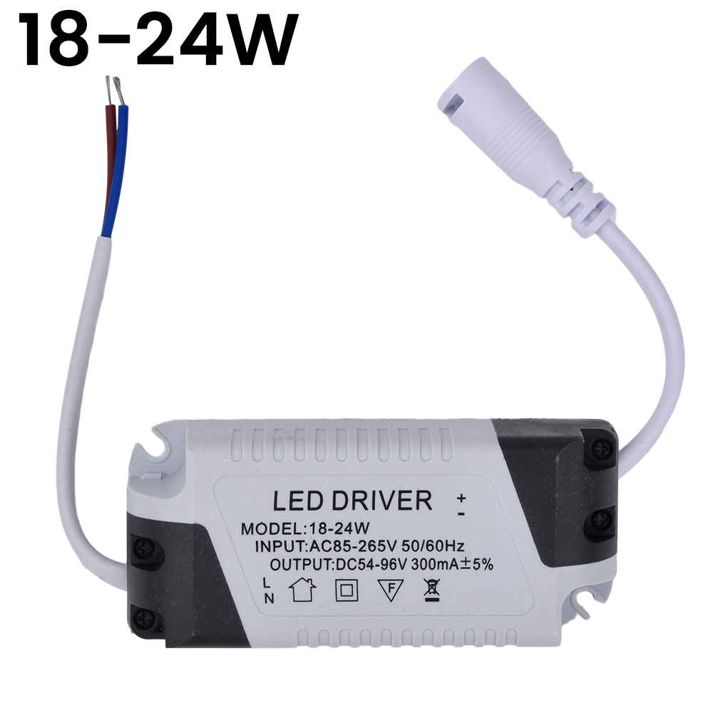 Dipprun led driver 8-36w constant current 260ma ac 85-265v output 24-96v dc connector power supply led ceiling lamp