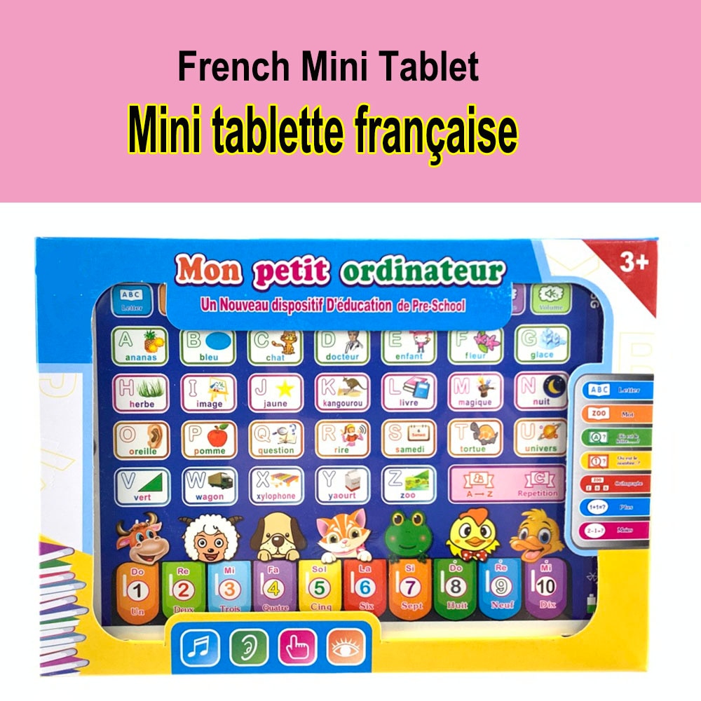 Learning Machine Tablet Interactive Play Pad Kids Language Learning Toy Laptop Pad Learning Educational Toys For Children Gift