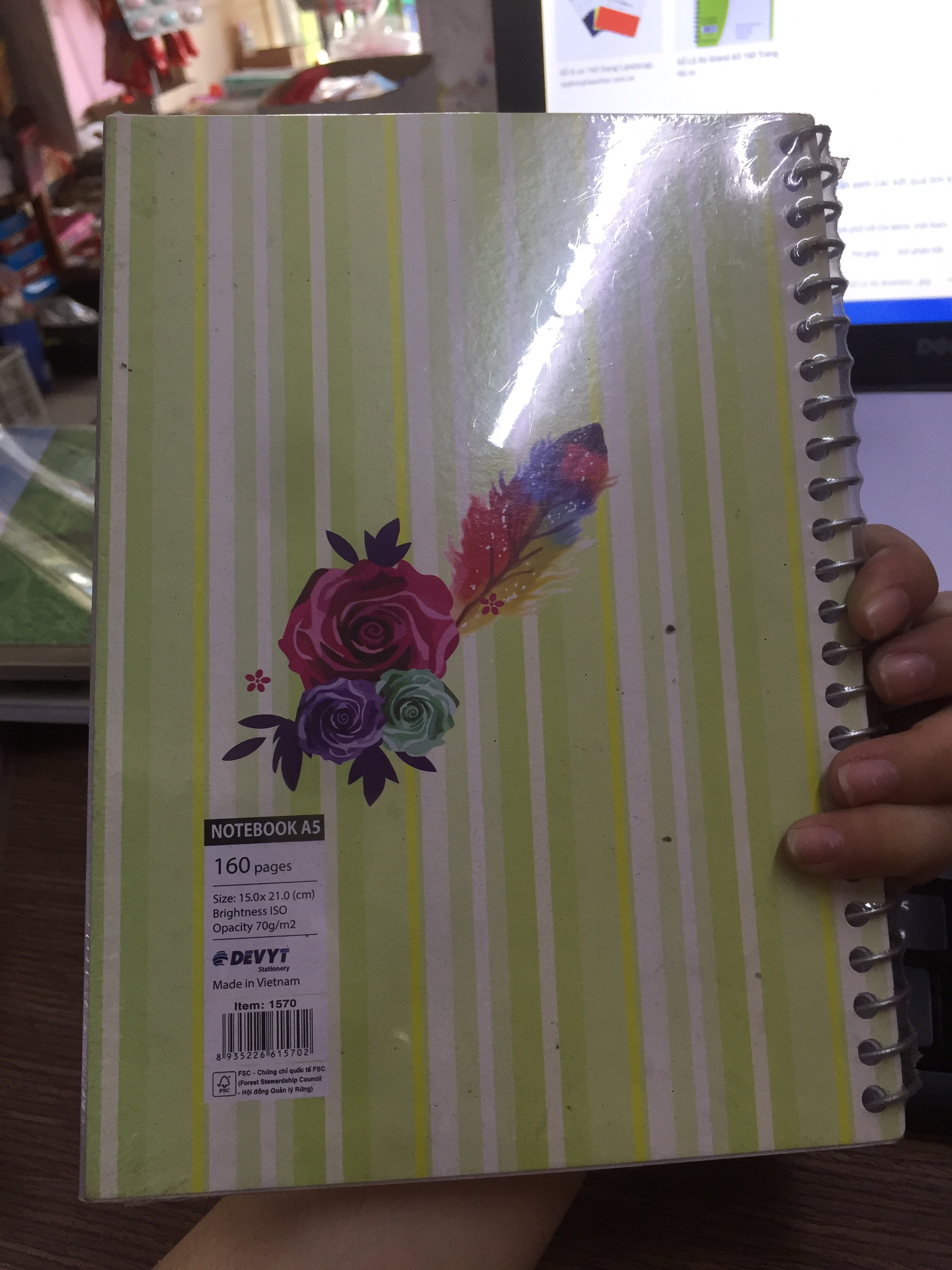 Sổ Lò Xo NoteBook Devyt A5 160 Trang 1570