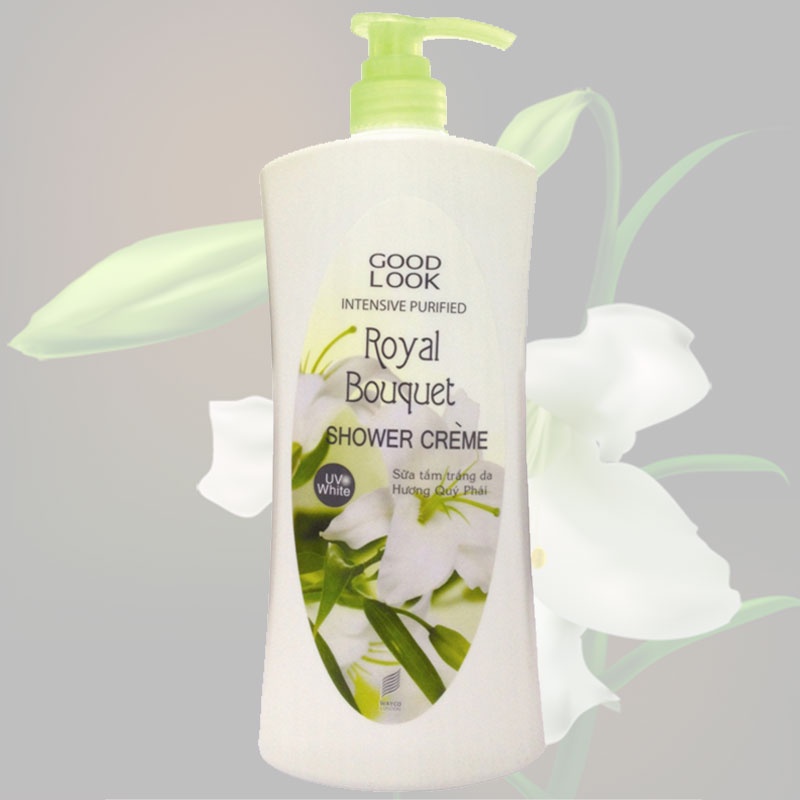 Sữa tắm trắng da good look shower creme - sữa tắm dê