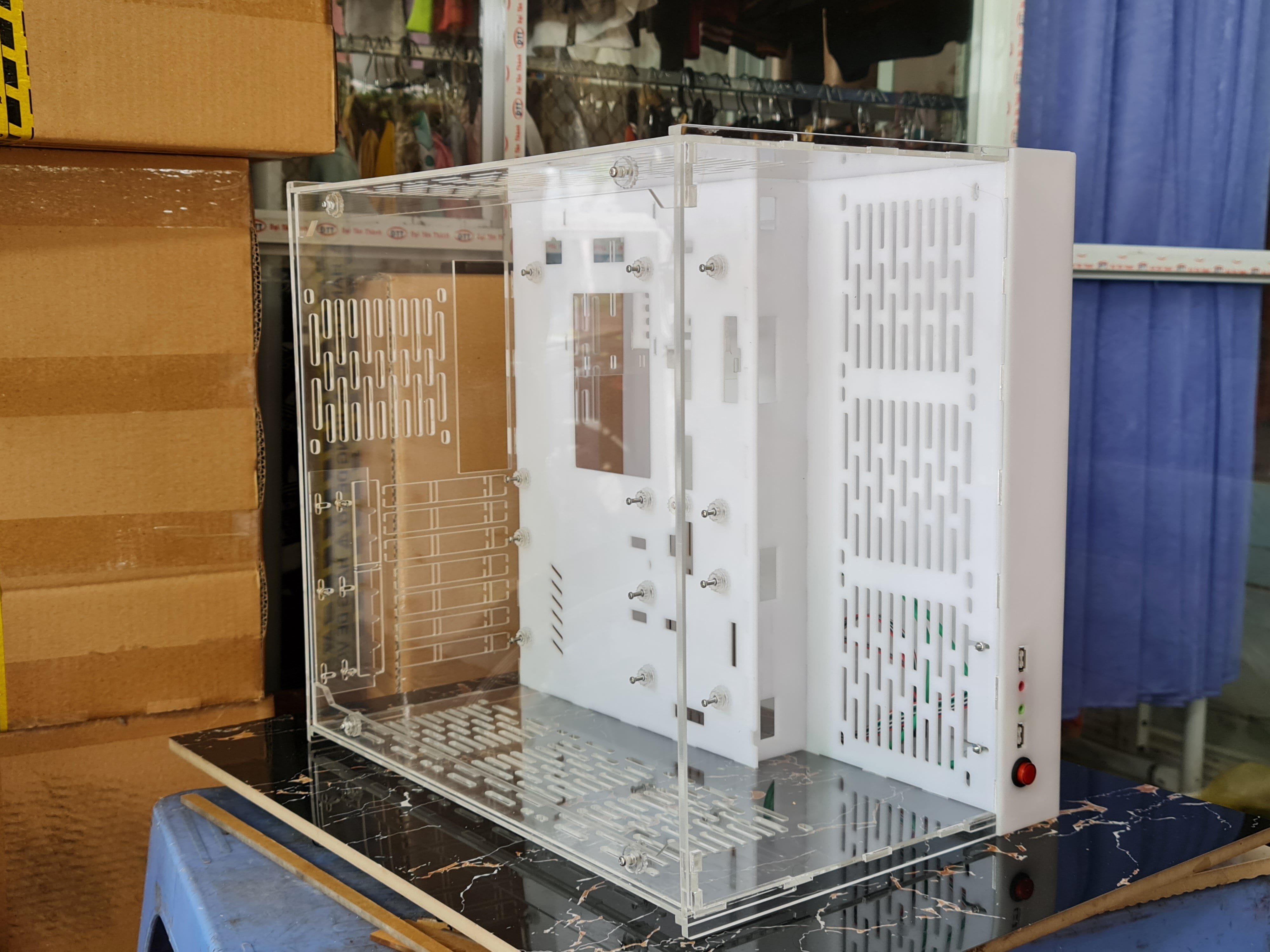 Vỏ Case PC - VTT-V3 - Vỏ case máy tính độc đáo (bản chưa ráp)