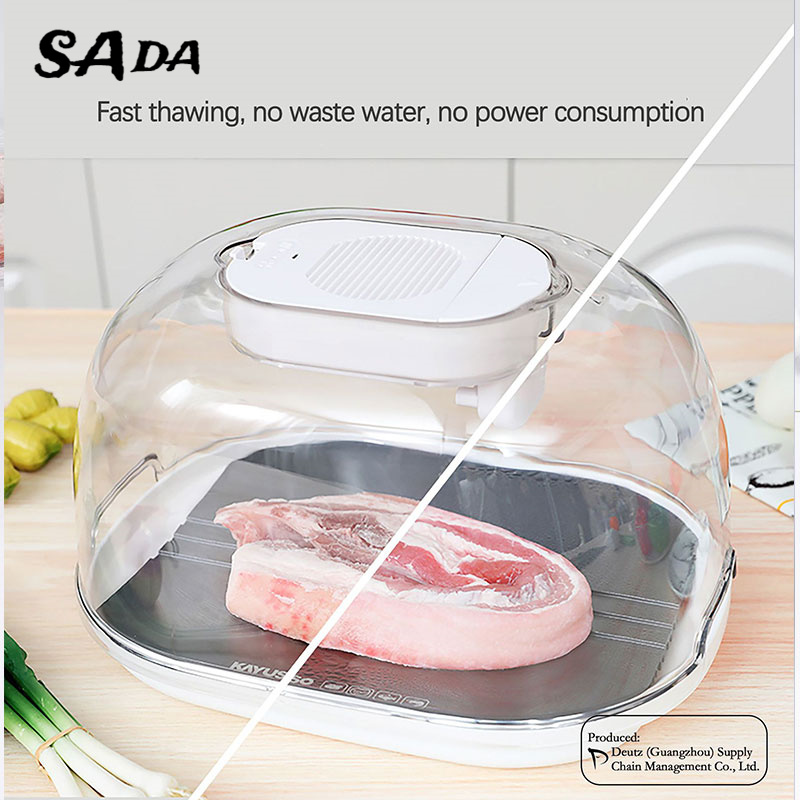 SADA Tấm Dẫn Nhiệt Rã Đông Bít Tết Nhanh Bảo Quản Nhiệt Độ Không Đổi Máy Làm Thịt Rã Đông Đa Năng