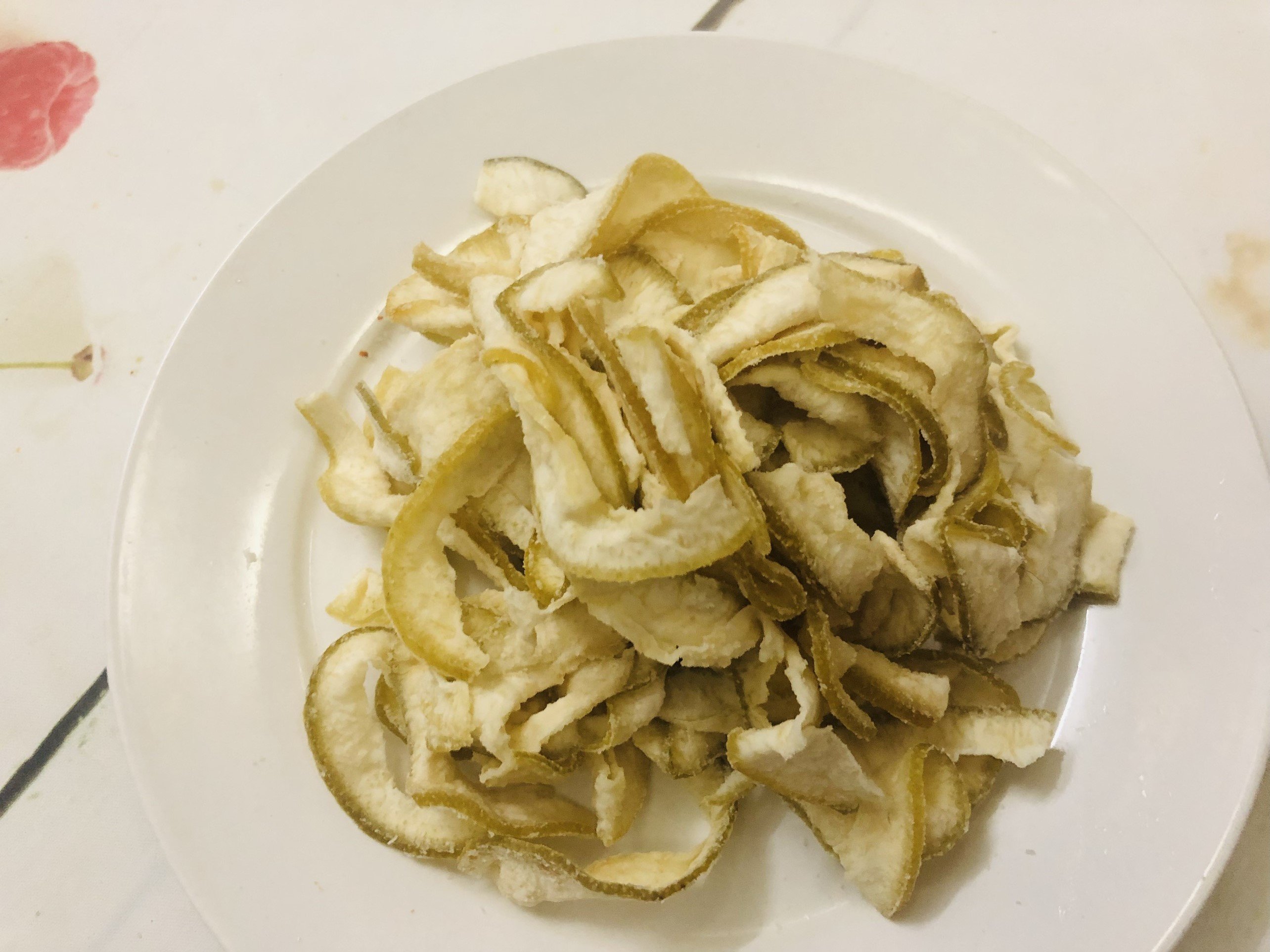 mức vỏ bưởi sấy khô 500g