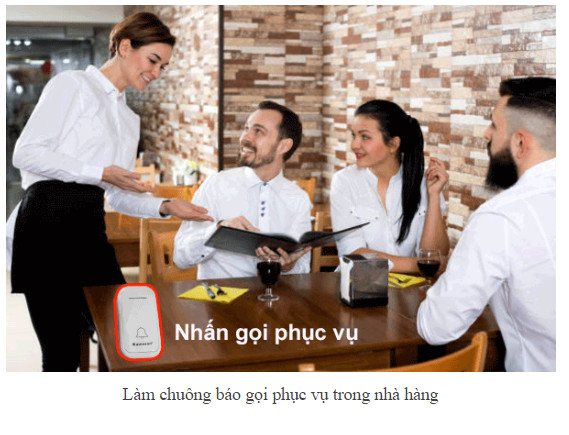 Chuông cửa không dây Kawasan DB668H