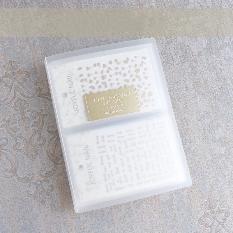 Sổ đựng sticker nail - đựng được 80 tấm