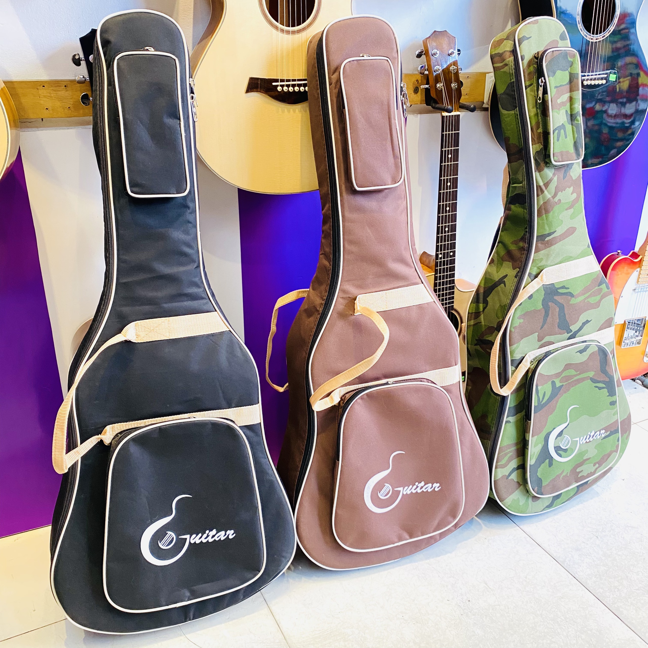 Bao Đựng Đàn Guitar Cao Cấp - Bao Guitar Vải Dù Cao Cấp