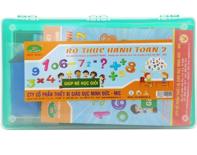 Bộ thực hành Toán 2- MIC (Theo chương trình sách giáo khoa lớp 2 mới)