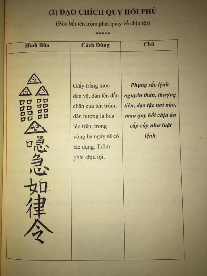 Sách Bùa Chú Thông Thần Vạn Vật Linh
