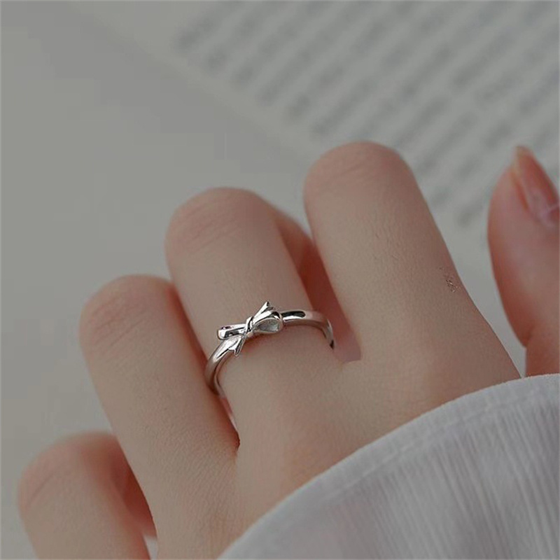 New%20Sweet%20Bow%20Index%20Finger%20Rings%20For%20Women%20Mini%20Bowknot%20Design%20Simple%20Plain%20Opening%20Ring%20Gift%20For%20Girl%20Jewelry%20Accessories%20MIRRORRR%20-%20Image%203