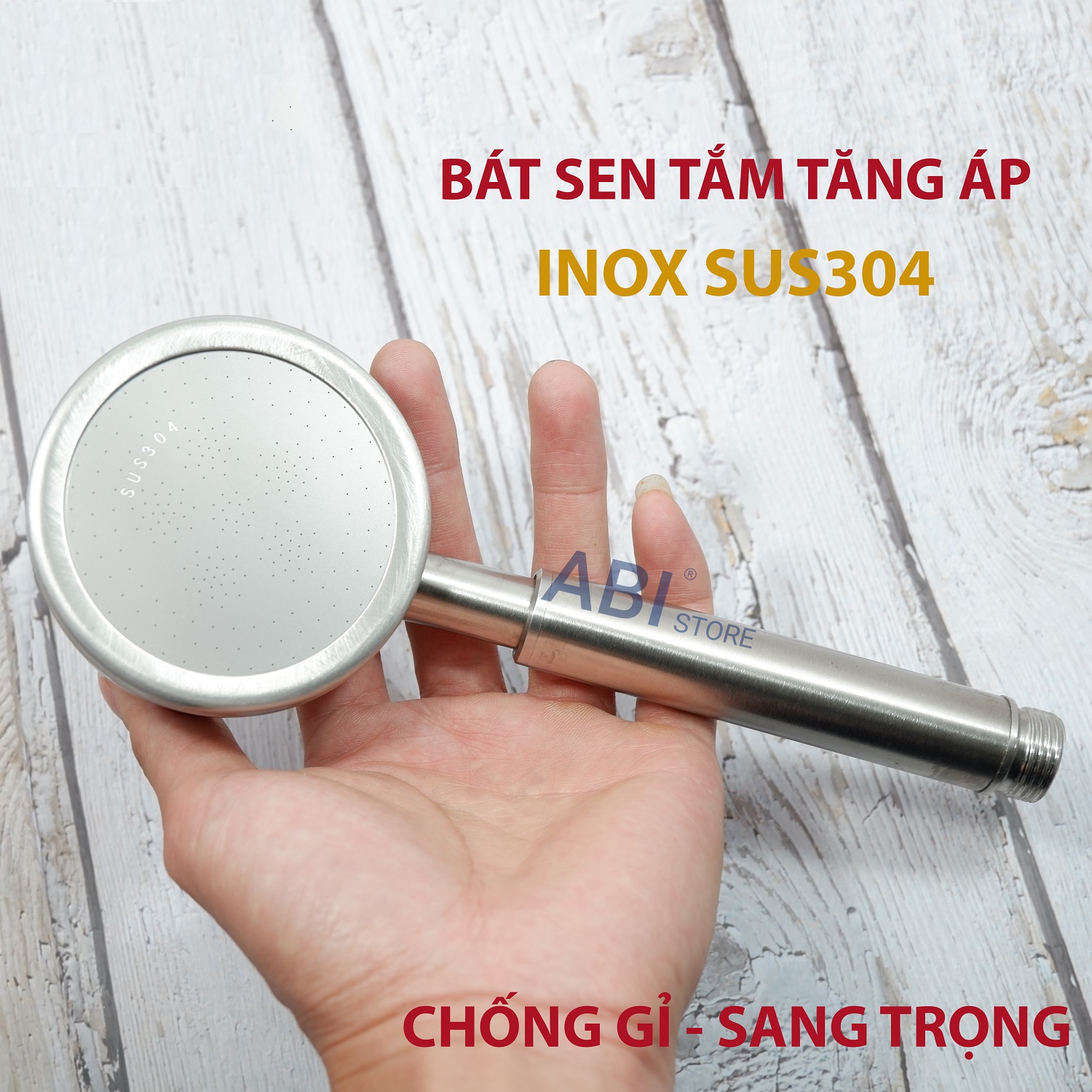 Bát sen tắm inox 304 hàng dày đẹp, dây bát vòi hoa sen tăng áp lực nước cao cấp